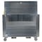 Vestil Portable Tool Box, Aluminum, 61" W x 26" D x 45" H, Added Fork Pockets, Fold Down Front & Casters APTS-3660-CF-FD - alternate 3
